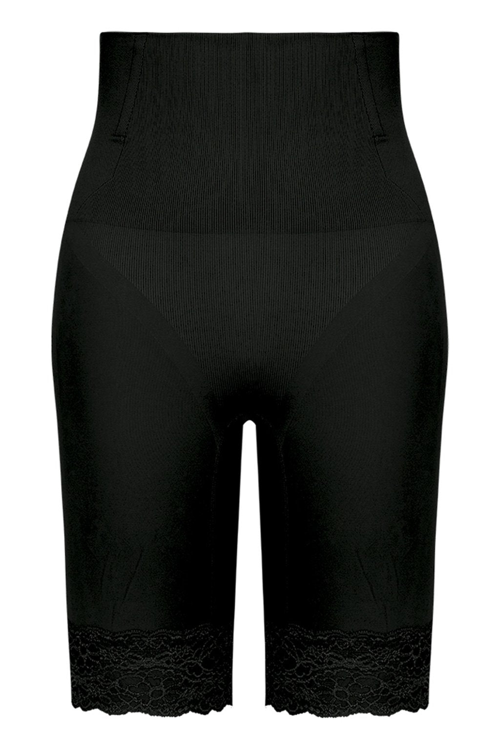 Loola Slim Skin Compression Corset Seamless Lace Bermuda