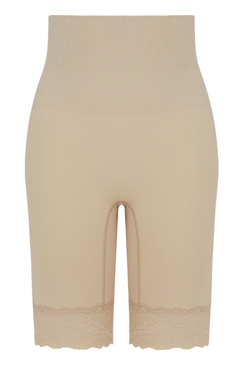 Loola Slim Skin Compression Corset Seamless Lace Bermuda