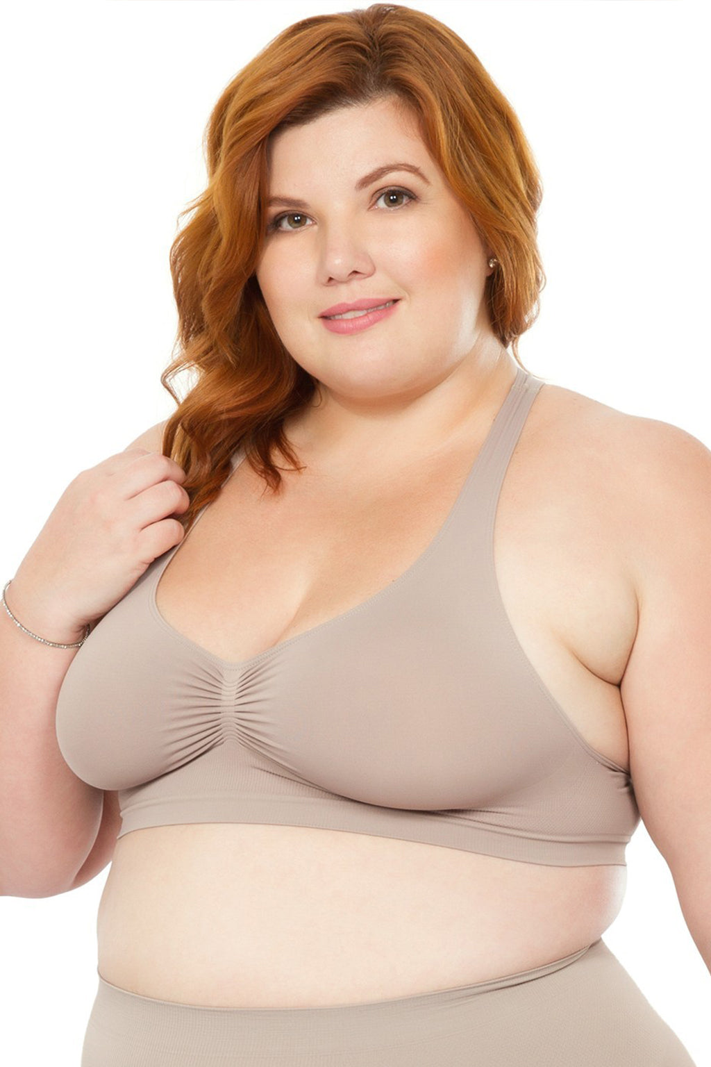 Loola Plus Size Top Control Support Bra