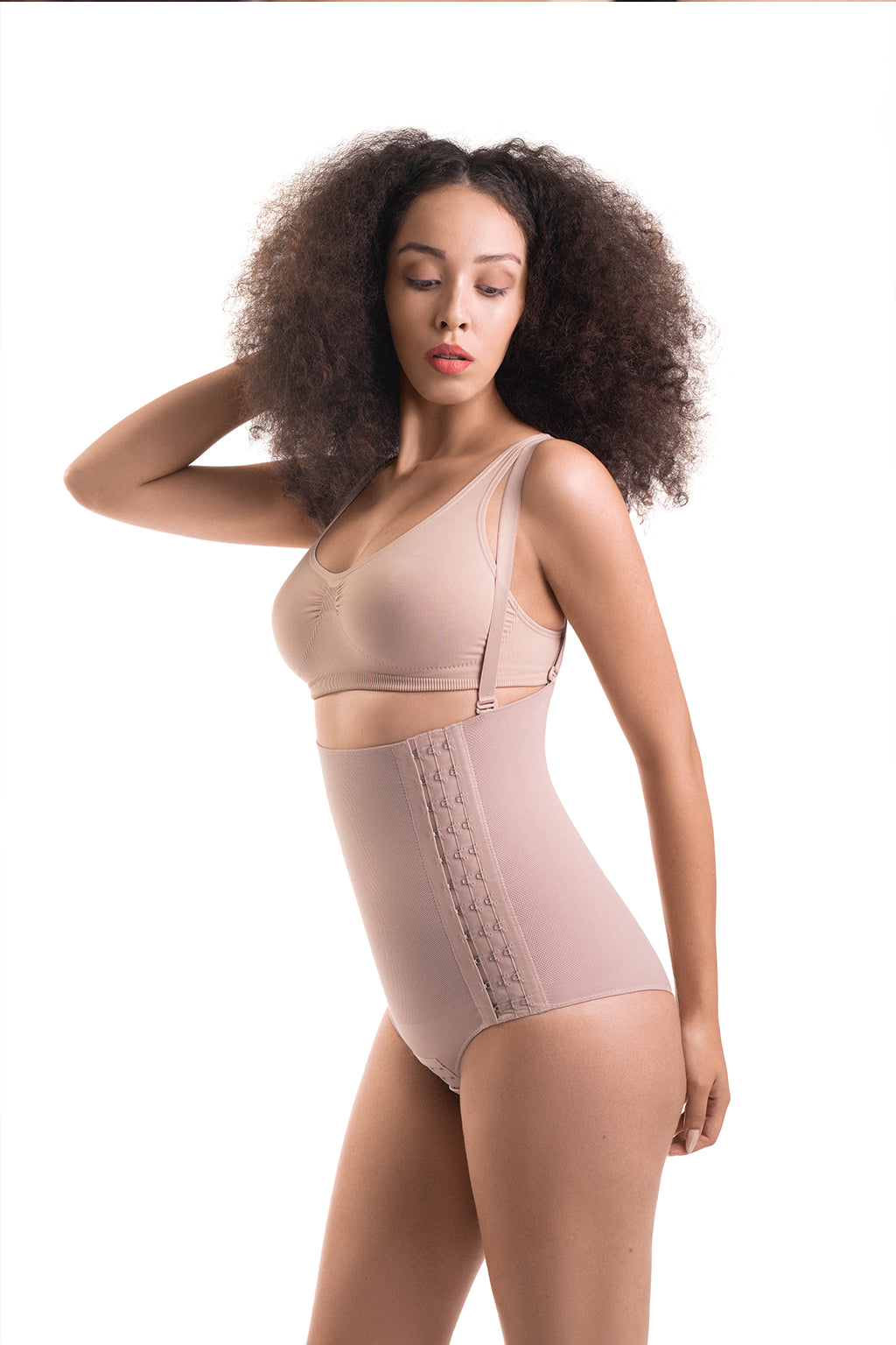 Loola Compression Aesthetic Waist Corset with Side Opening