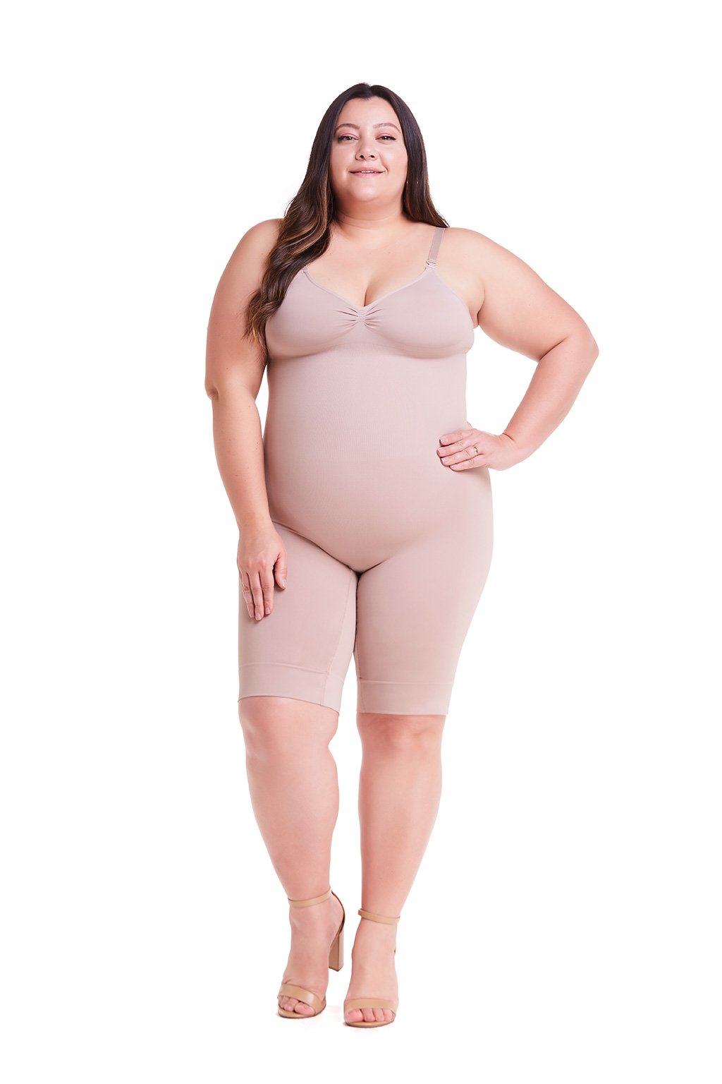 Loola Plus Size Body Bermuda Corset Sculpture Shapewear