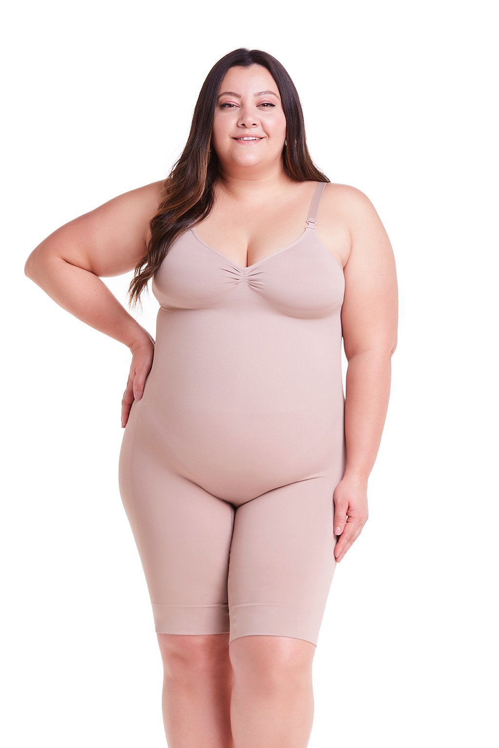 Loola Plus Size Body Bermuda Corset Sculpture Shapewear